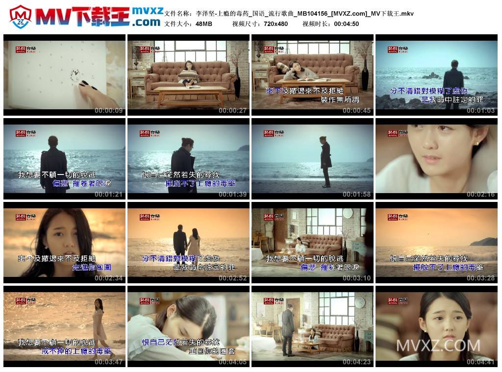 李泽坚-上瘾的毒药_国语_流行歌曲_MB104156